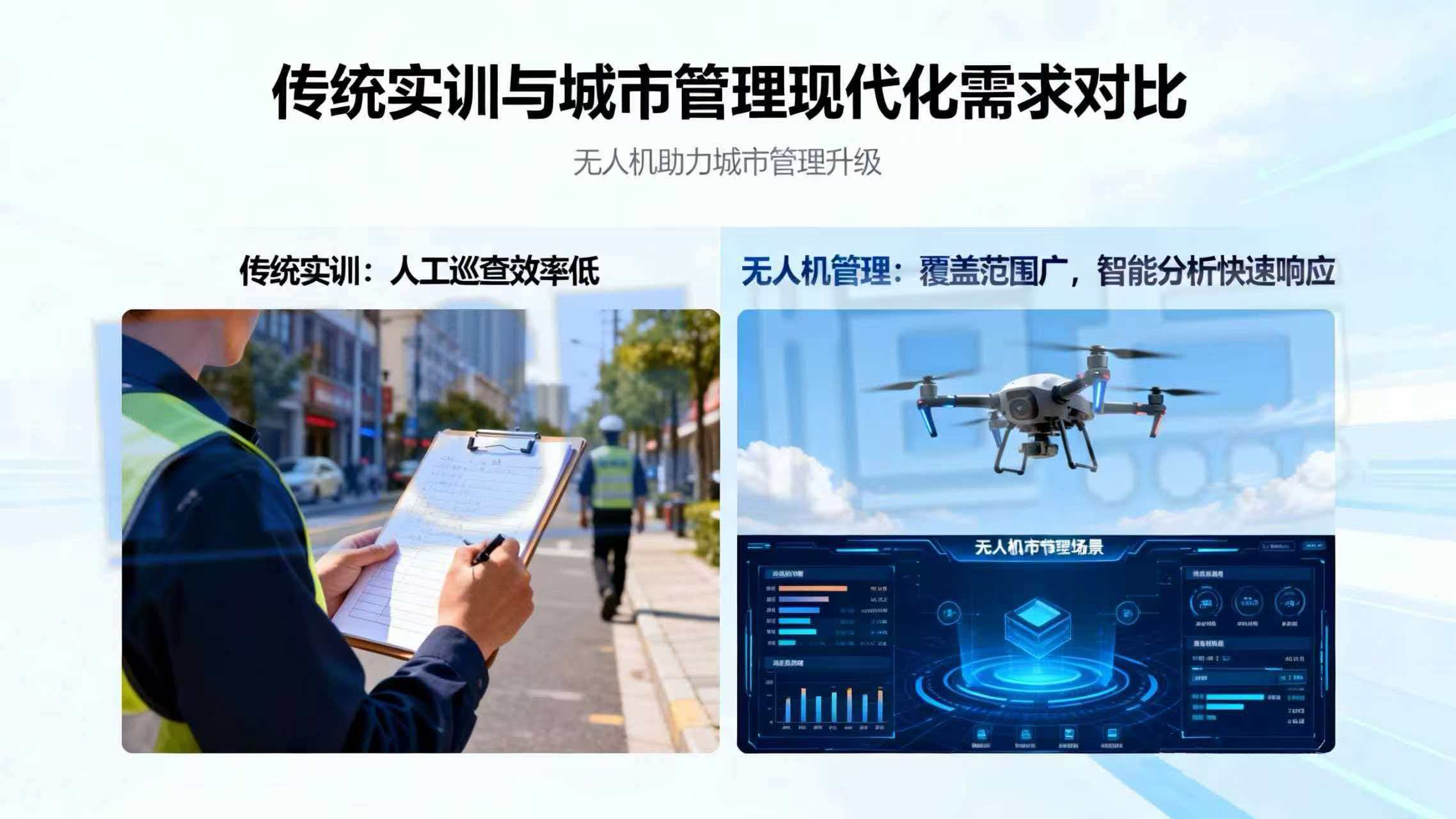 传统实训与城市管理现代化需求对比 传统实训与城市管理现代化需求对比