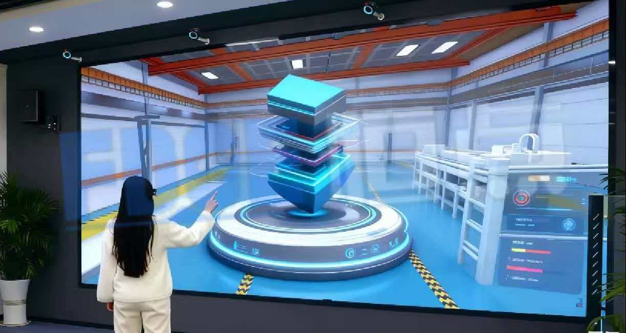 3D-LED交互显示系统