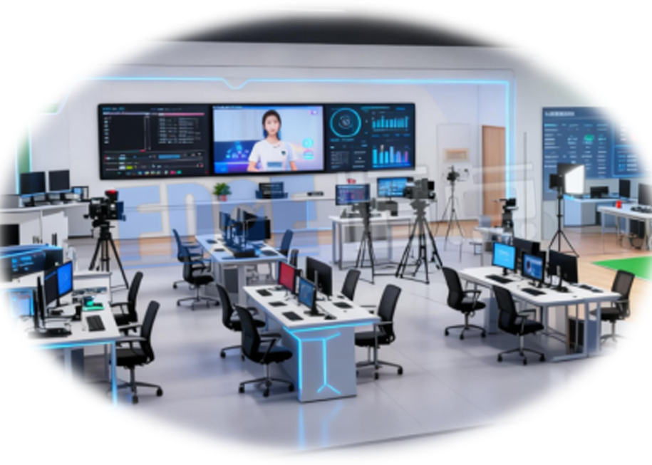 “AI+电商直播”数智化实训室