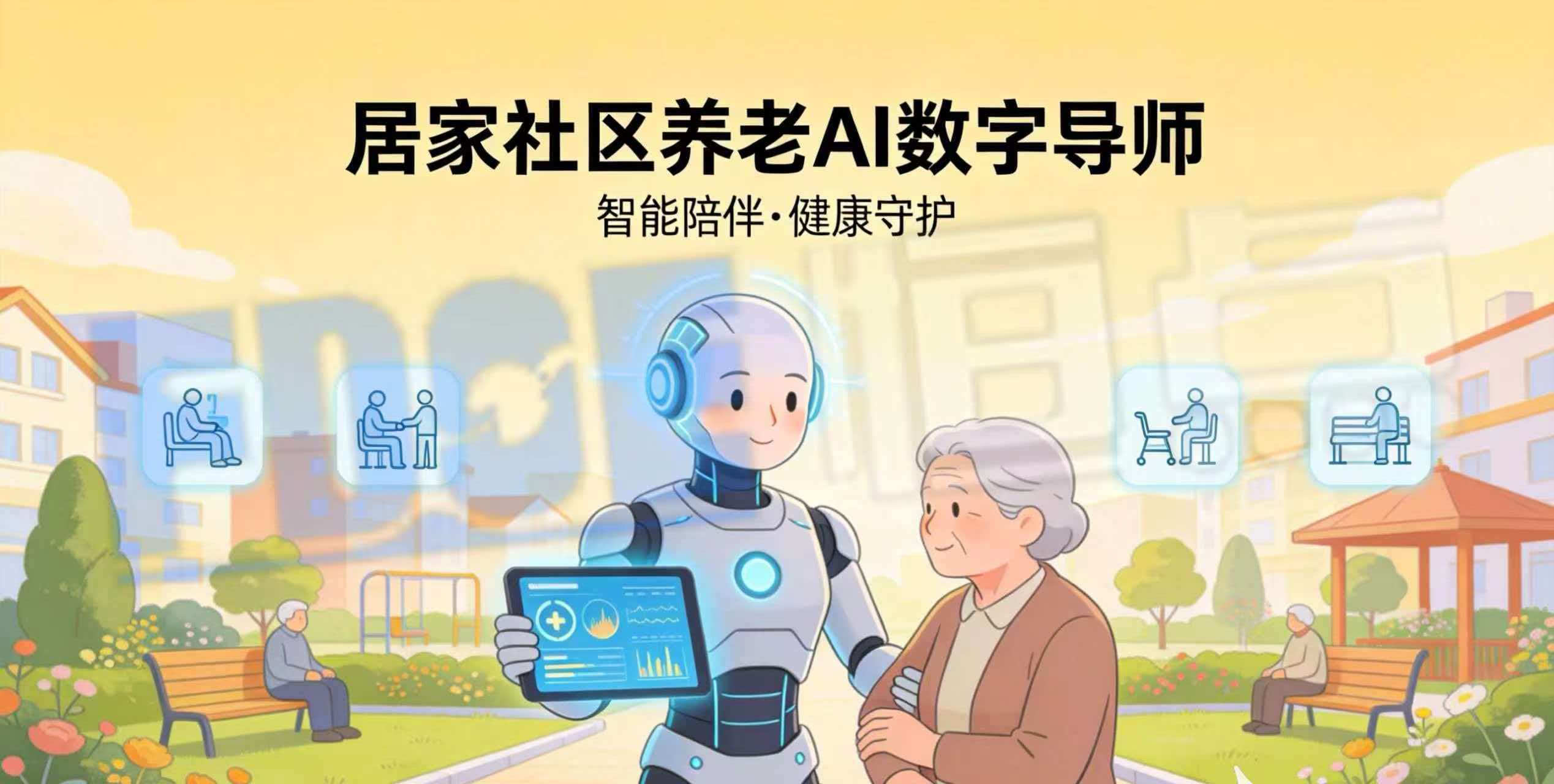 居家社区养老AI数字导师