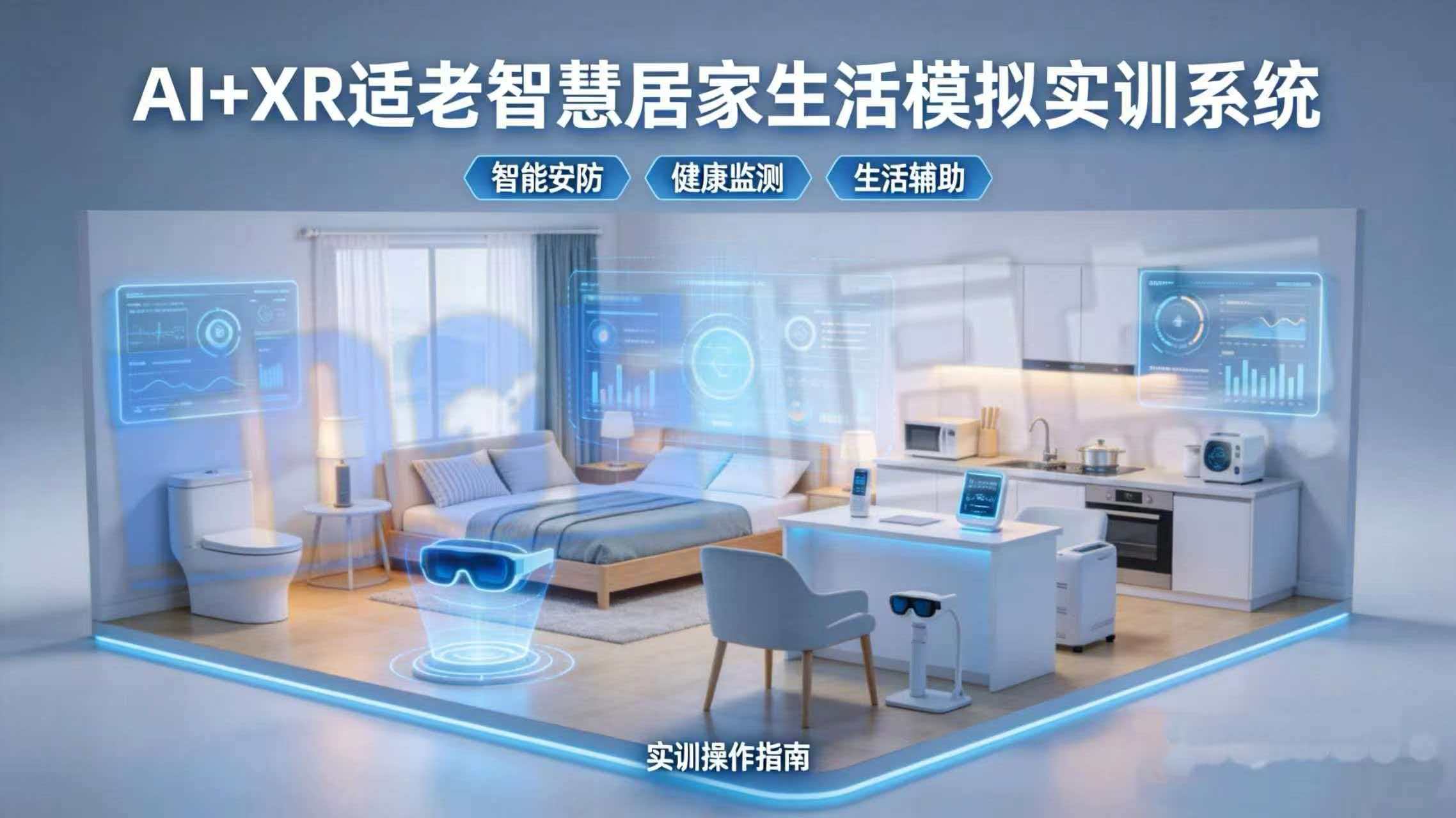 AI+XR适老智慧居家生活模拟实训系统 AI+XR适老智慧居家生活模拟实训系统