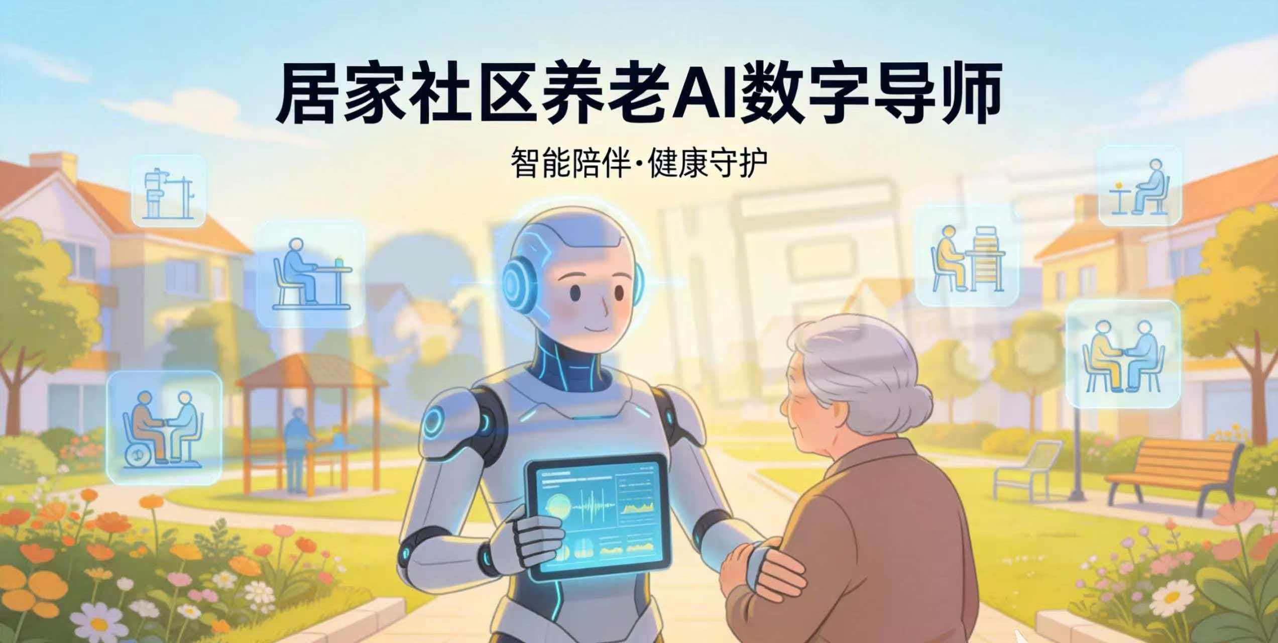 居家社区养老AI数字导师 居家社区养老AI数字导师
