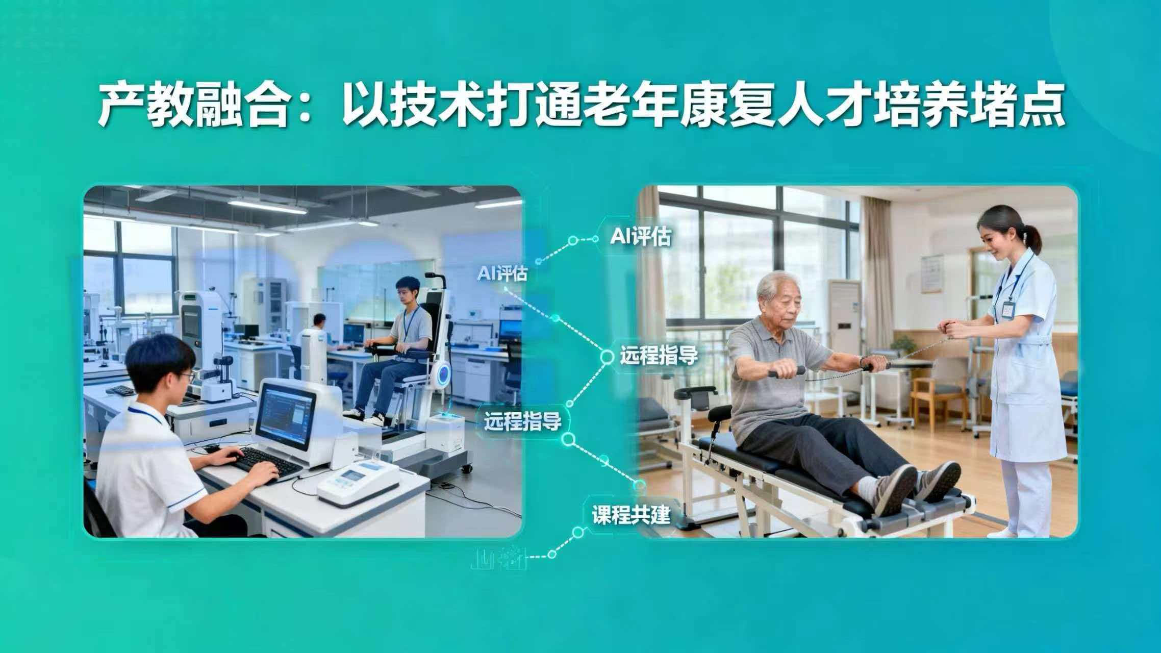 产教融合:以技术打通老年康复人才培养堵点 产教融合:以技术打通老年康复人才培养堵点