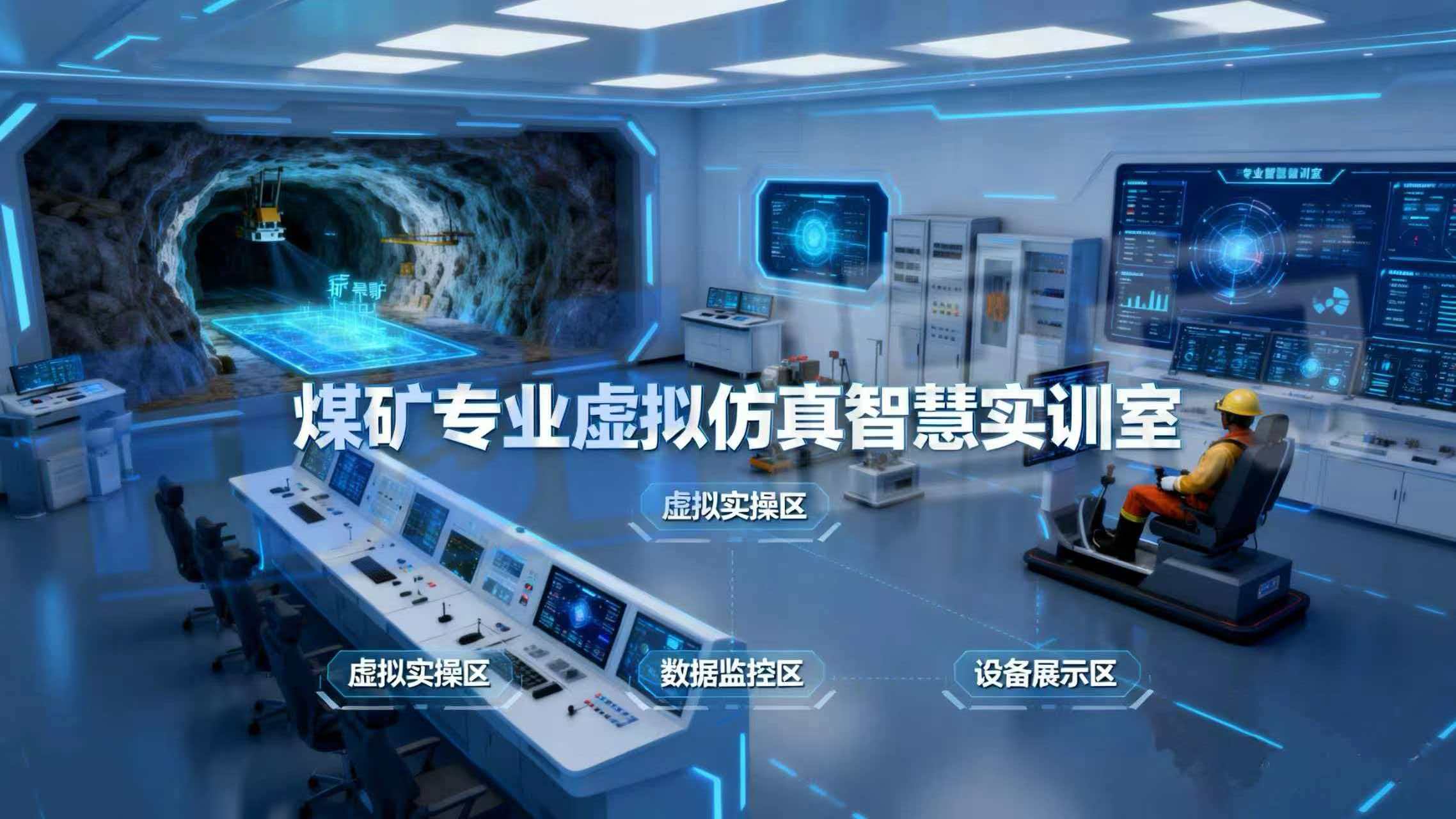 煤矿专业虚拟仿真智慧实训室 煤矿专业虚拟仿真智慧实训室