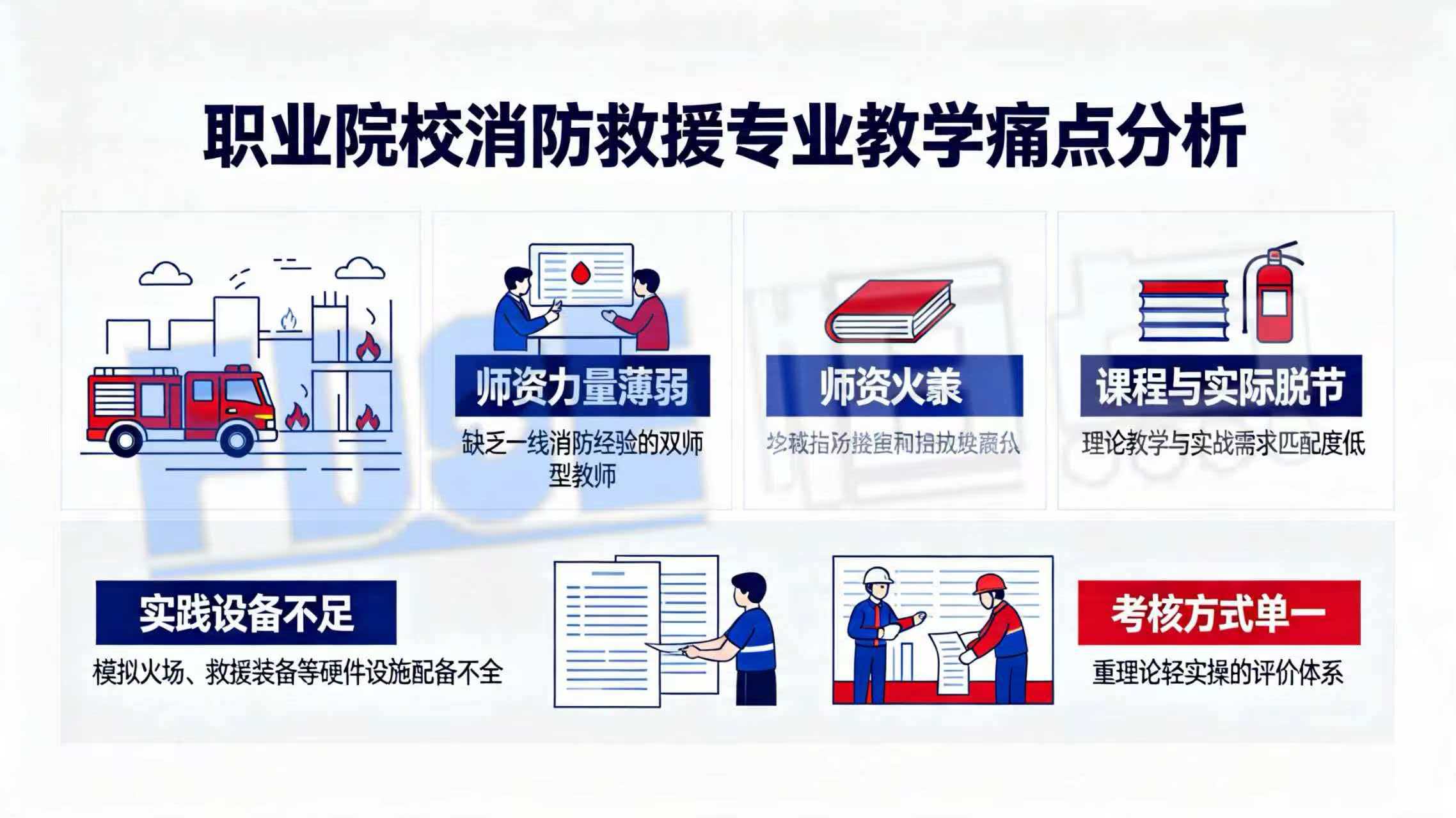 职业院校消防救援专业教学痛点