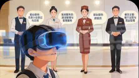 酒店数字化运营虚拟仿真实训管理与资源共享平台