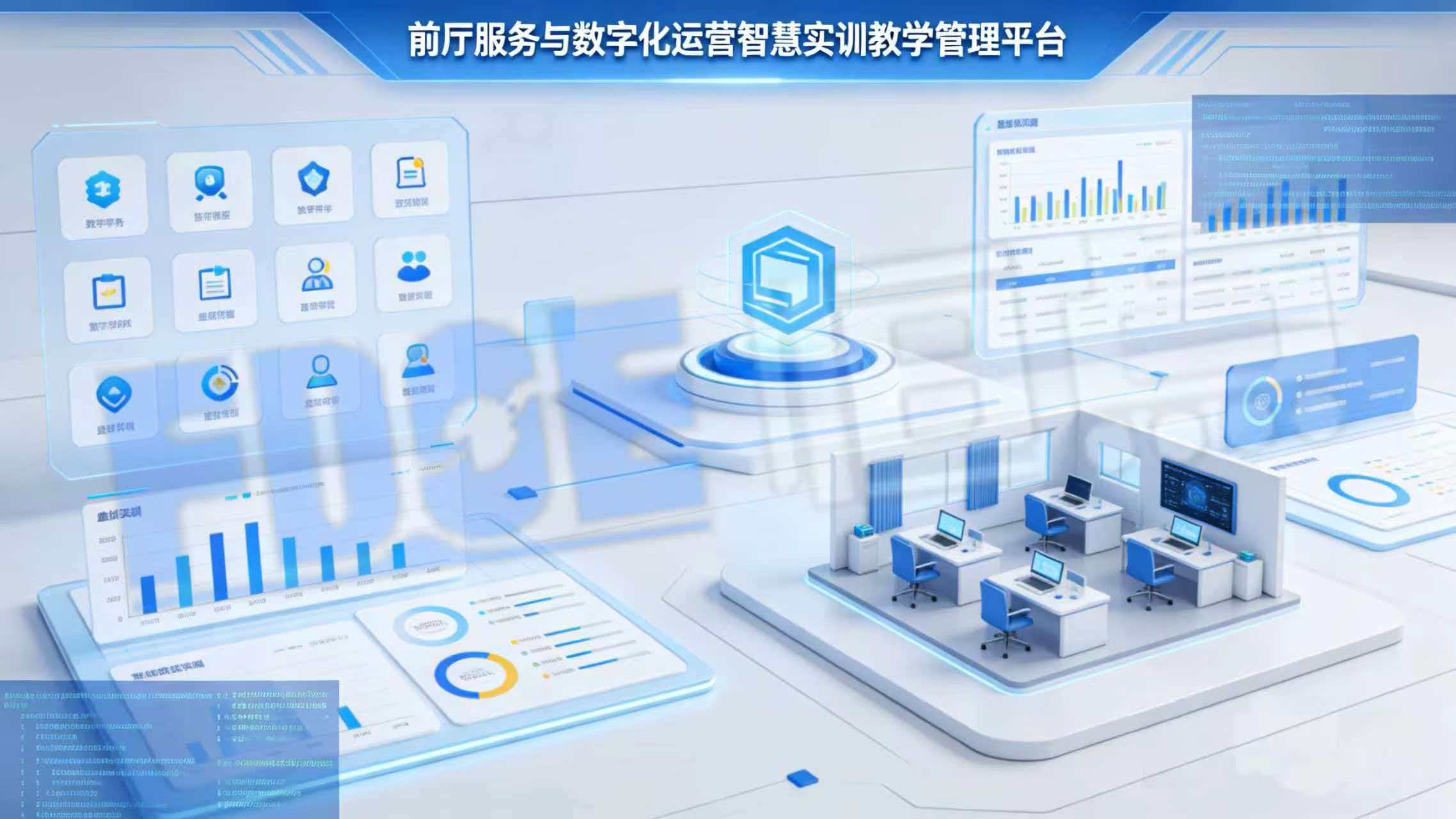 前厅服务与数字化运营智慧实训教学管理平台