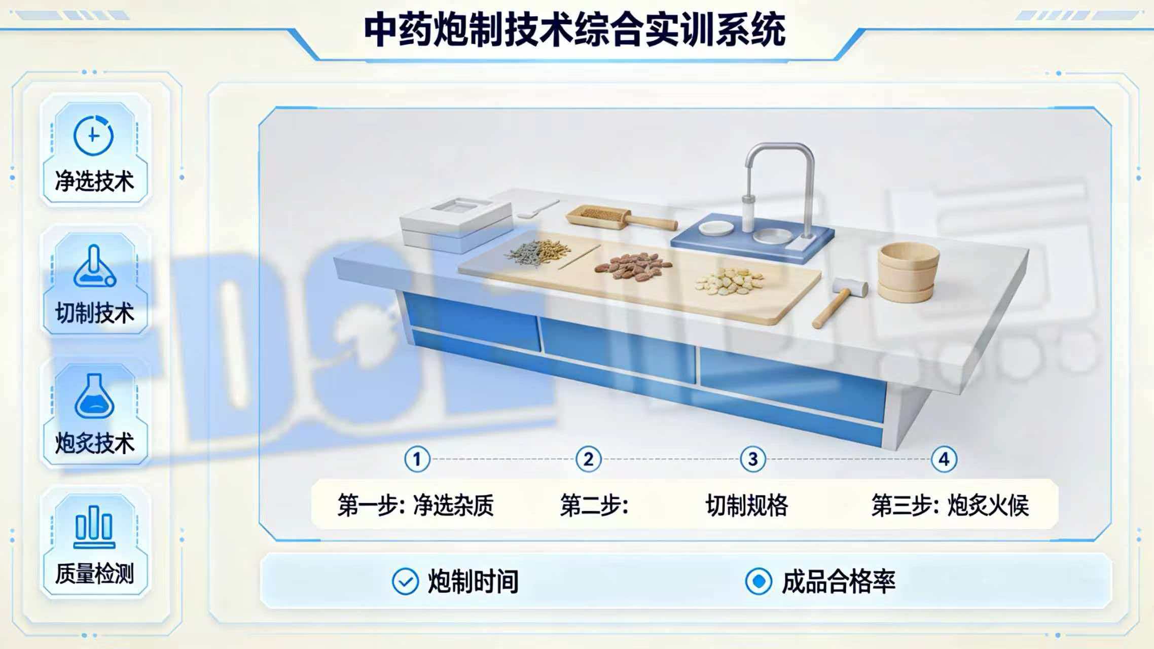 中药炮制技术综合实训系统 中药炮制技术综合实训系统