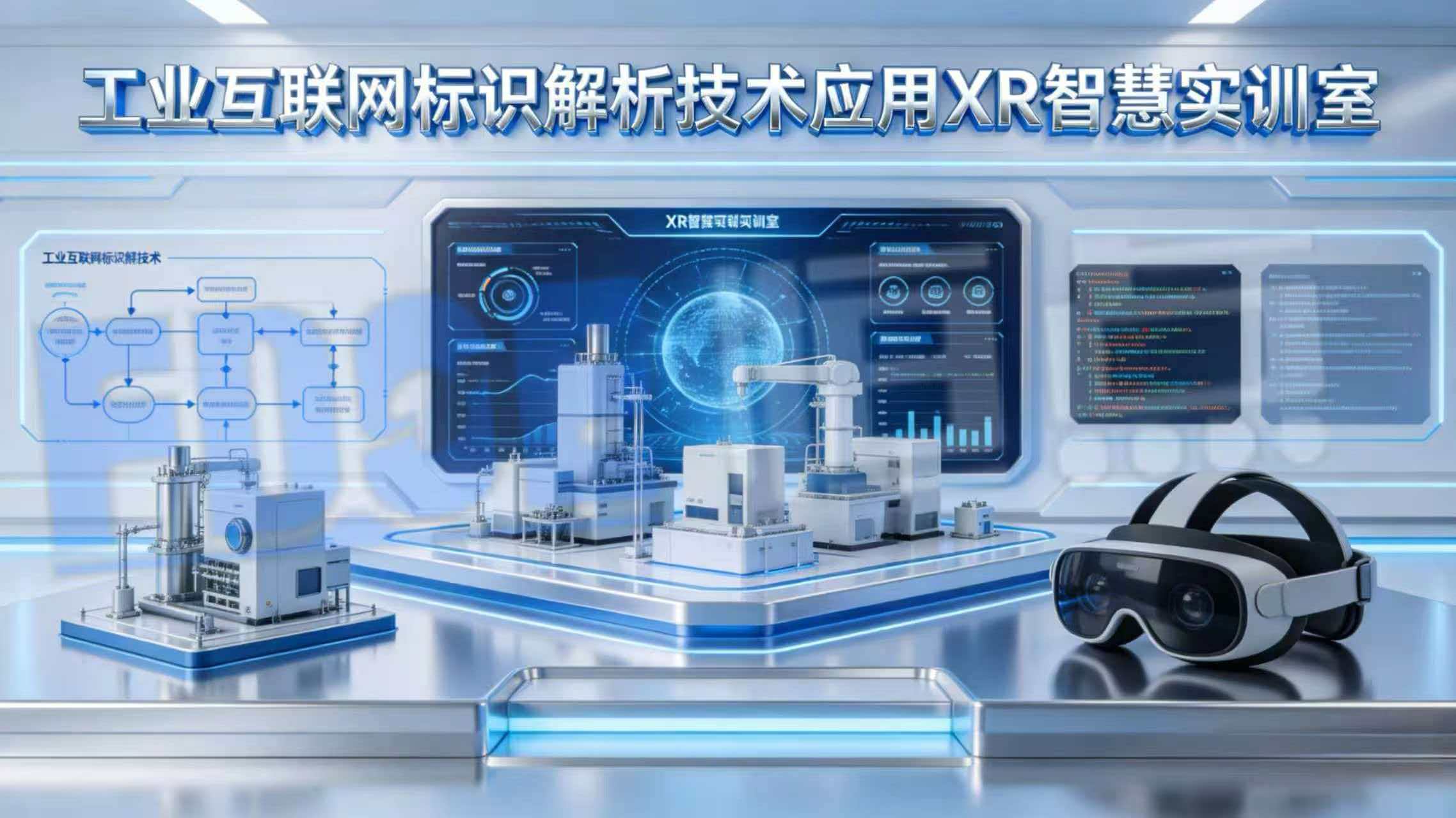 工业互联网标识解析技术应用XR智慧实训室