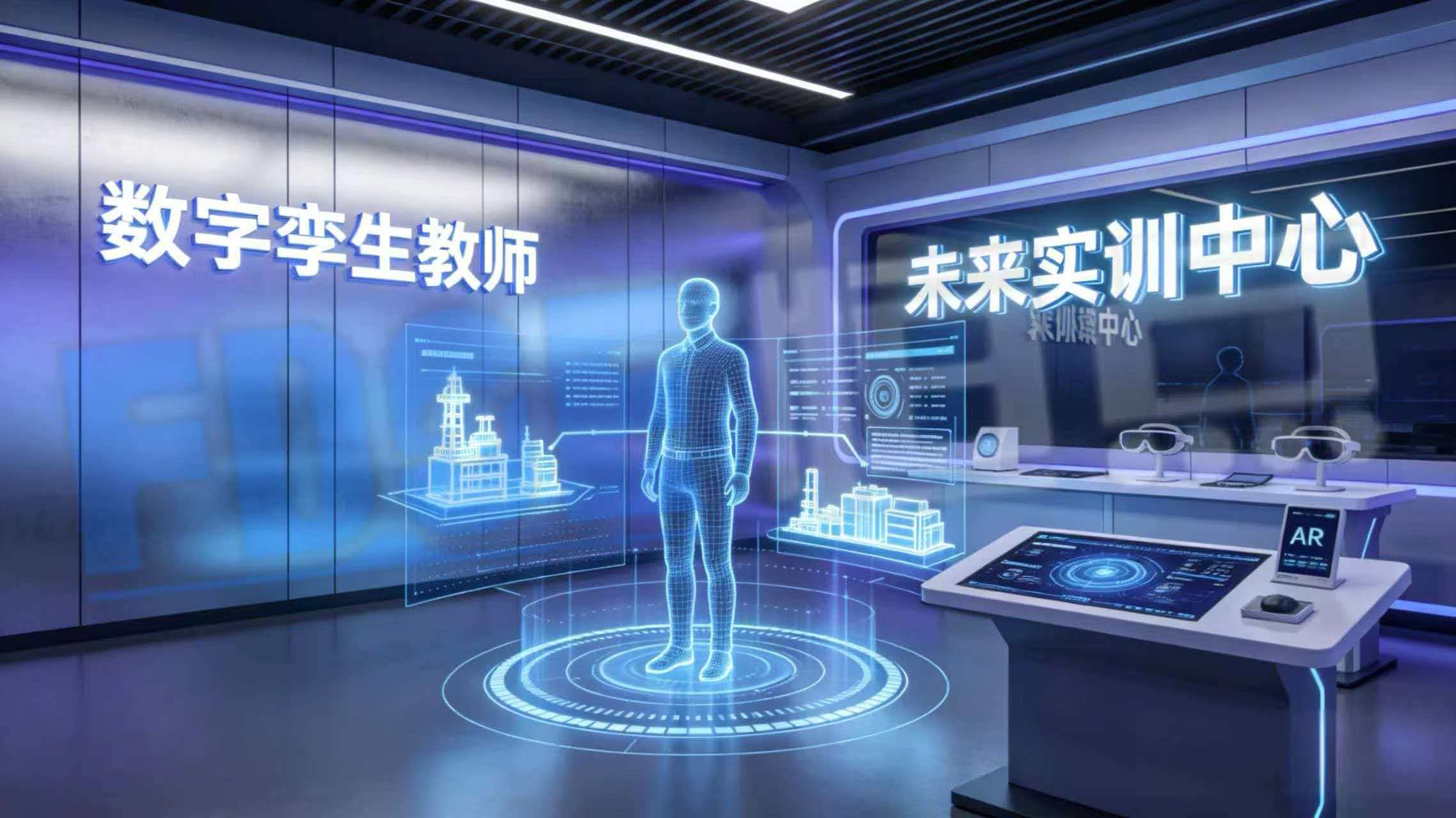 数字孪生教师与未来实训中心两大战略_