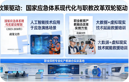政策驱动:国家应急体系现代化与职教改革双轮驱动 政策驱动:国家应急体系现代化与职教改革双轮驱动