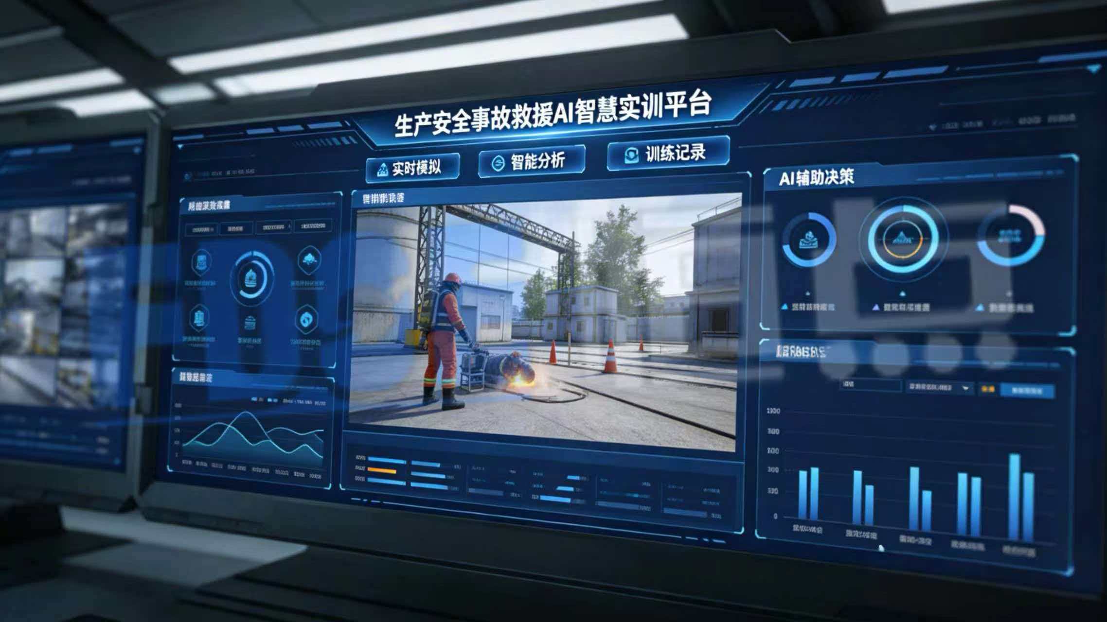 生产安全事故救援AI智慧实训平台 