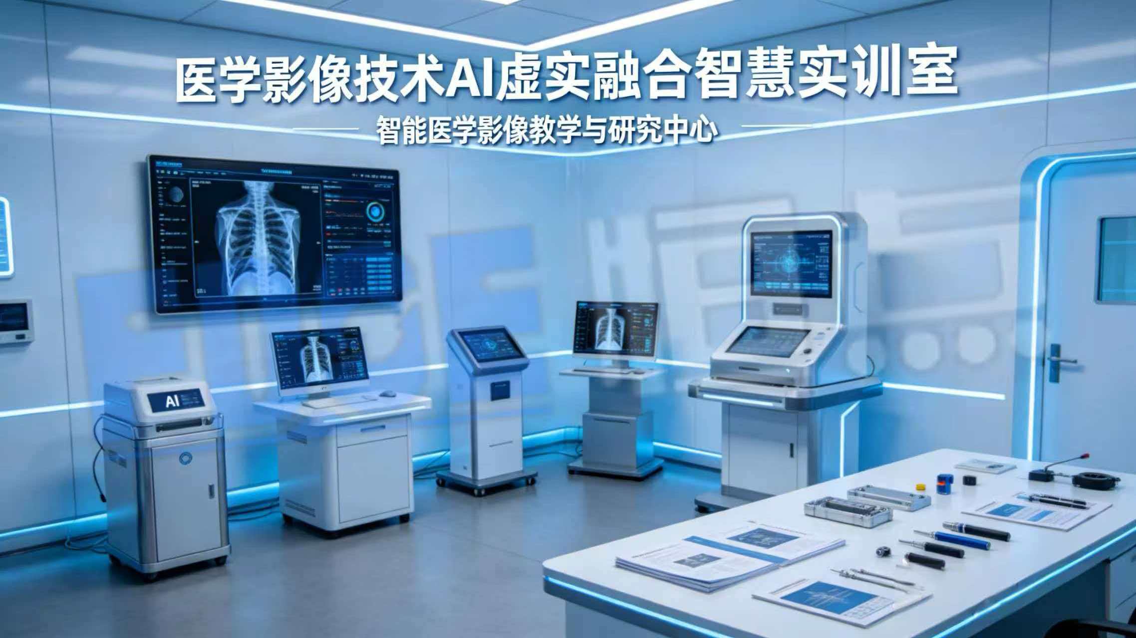 医学影像技术AI虚实融合智慧实训室 医学影像技术AI虚实融合智慧实训室