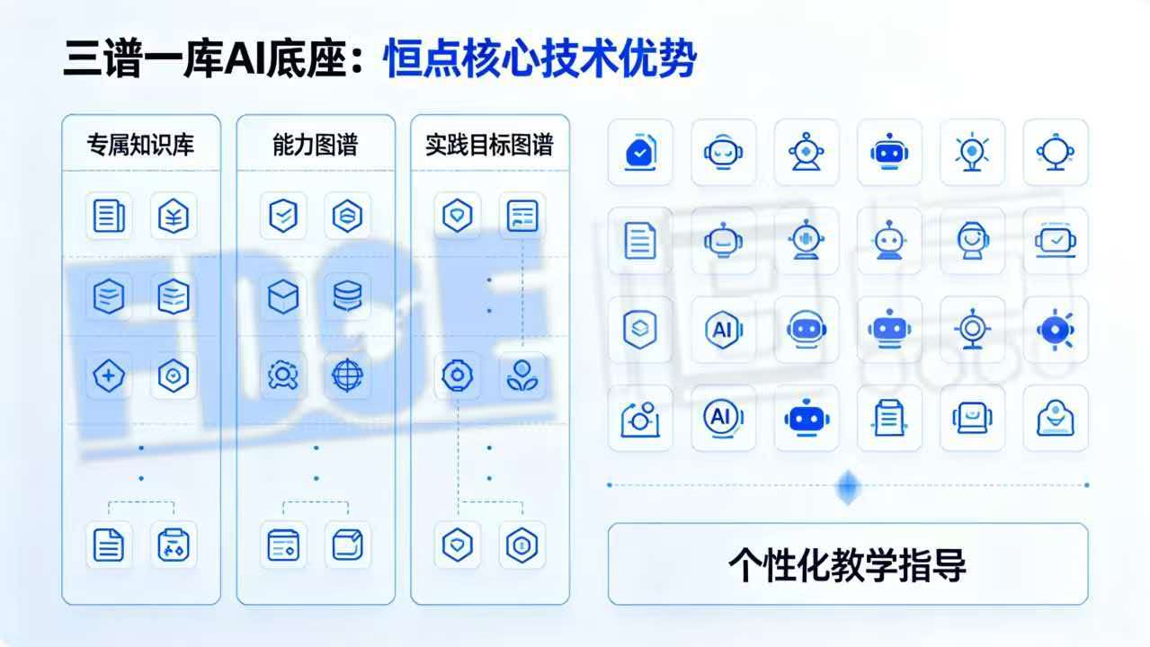 “三谱一库”AI底座是恒点核心技术优势 “三谱一库”AI底座是恒点核心技术优势