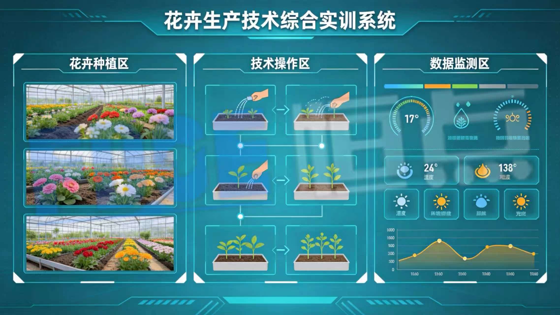 花卉生产技术综合实训系统 花卉生产技术综合实训系统
