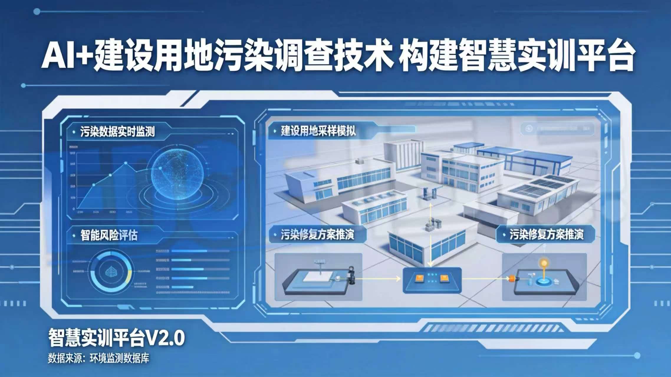 “AI+建设用地污染调查技术”构建智慧实训平台 “AI+建设用地污染调查技术”构建智慧实训平台