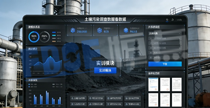 建设用地污染调查技术智慧实训教学管理平台