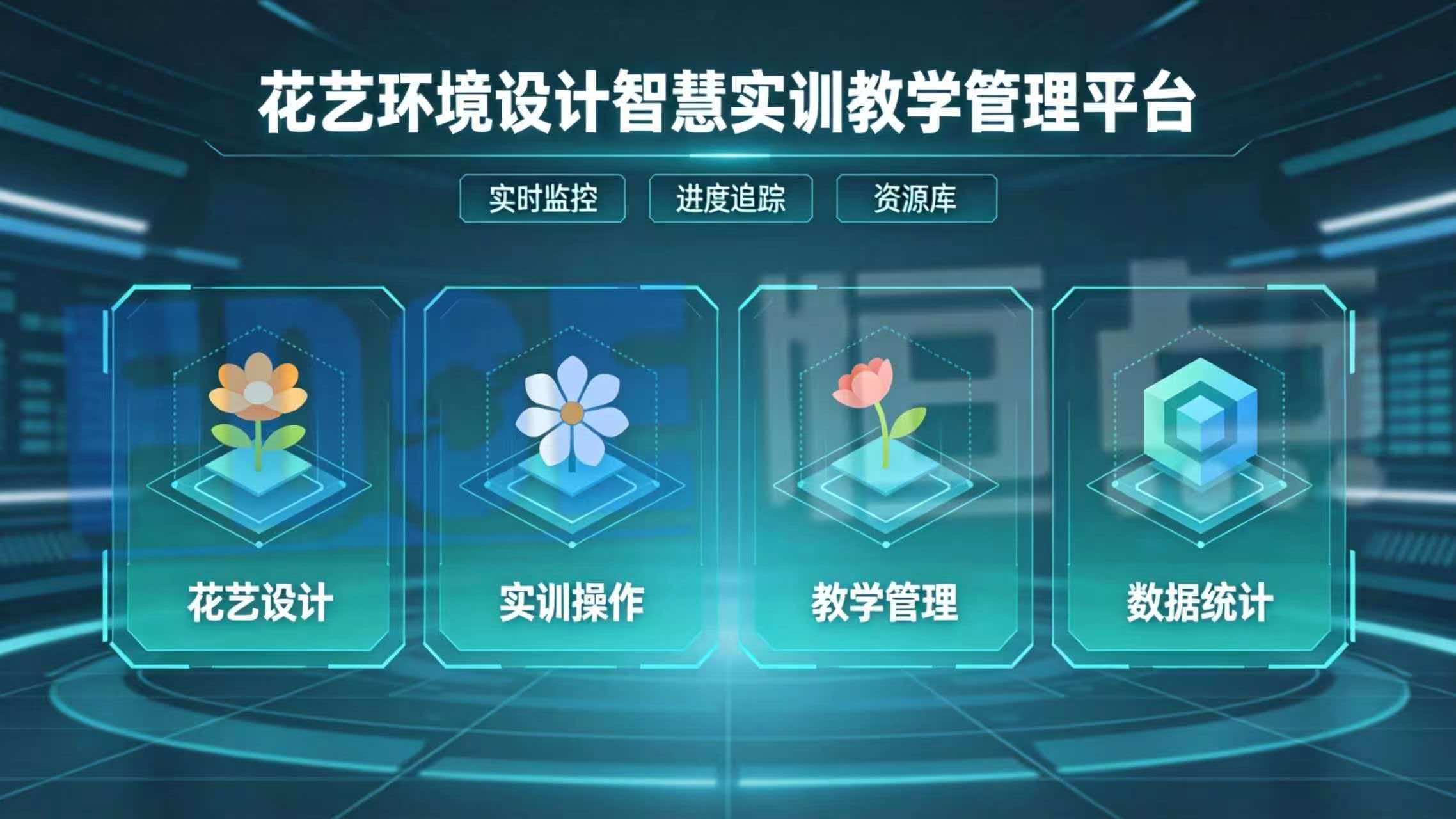 花艺环境设计智慧实训教学管理平台 花艺环境设计智慧实训教学管理平台