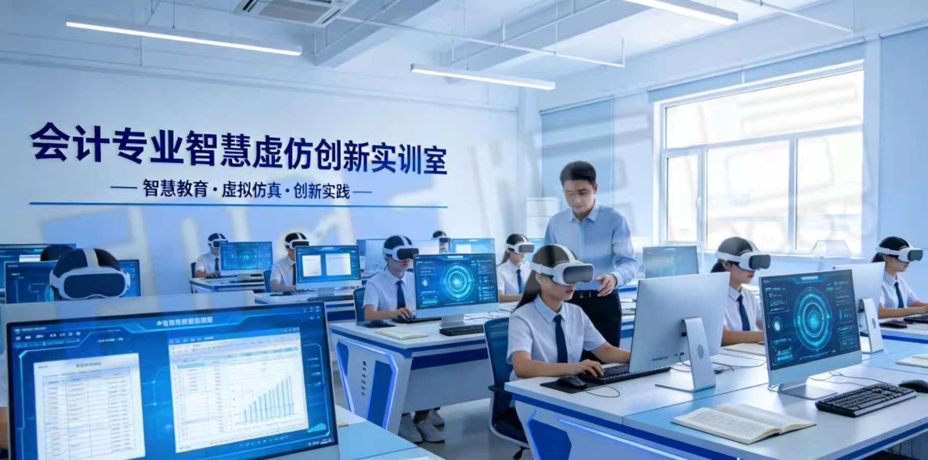 会计专业智慧虚仿创新实训室