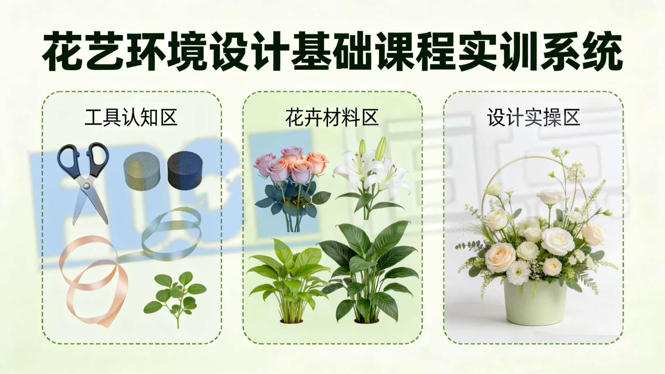 花艺环境设计基础课程实训系统 花艺环境设计基础课程实训系统