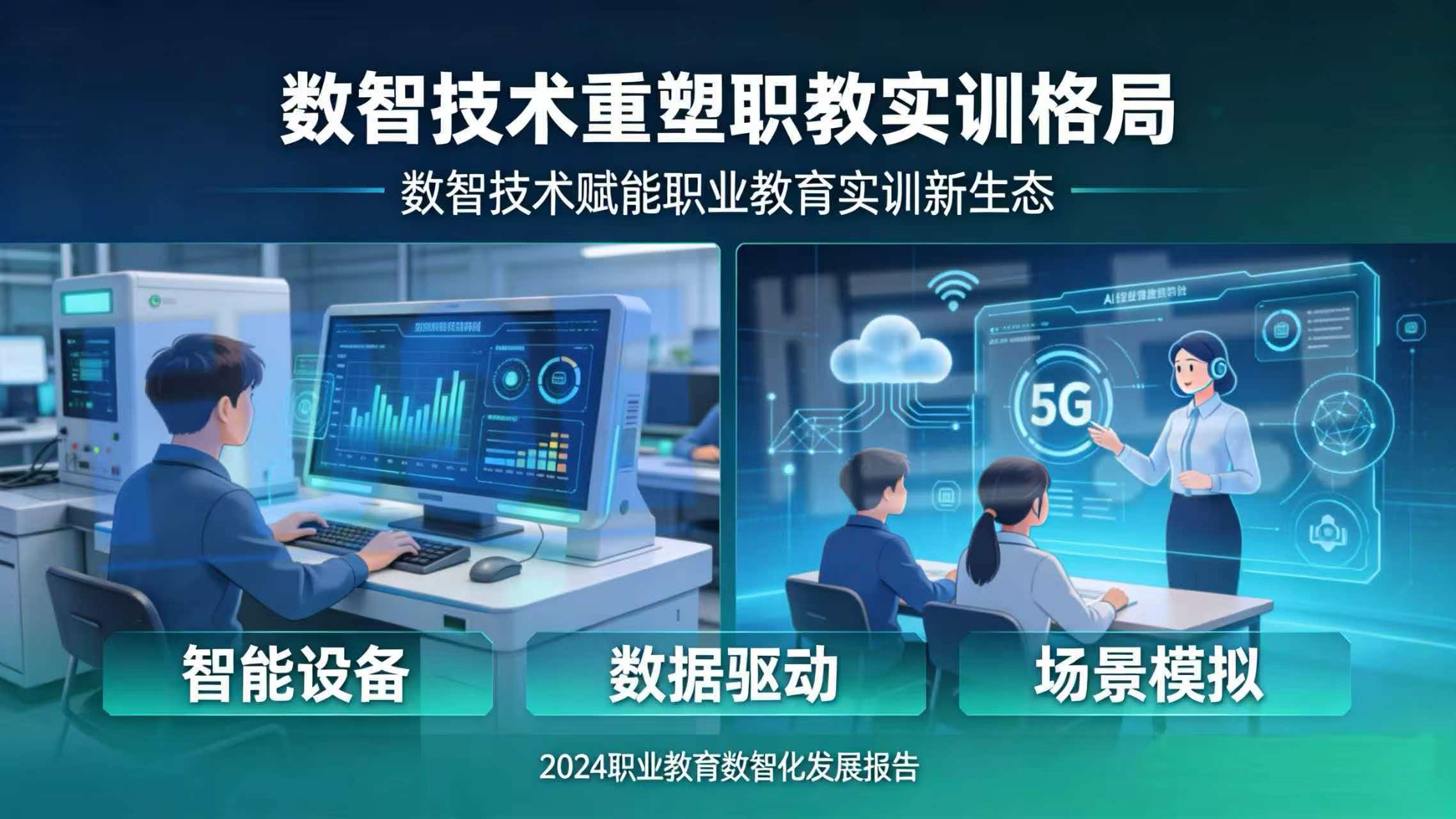 数智技术重塑职教实训格局 数智技术重塑职教实训格局