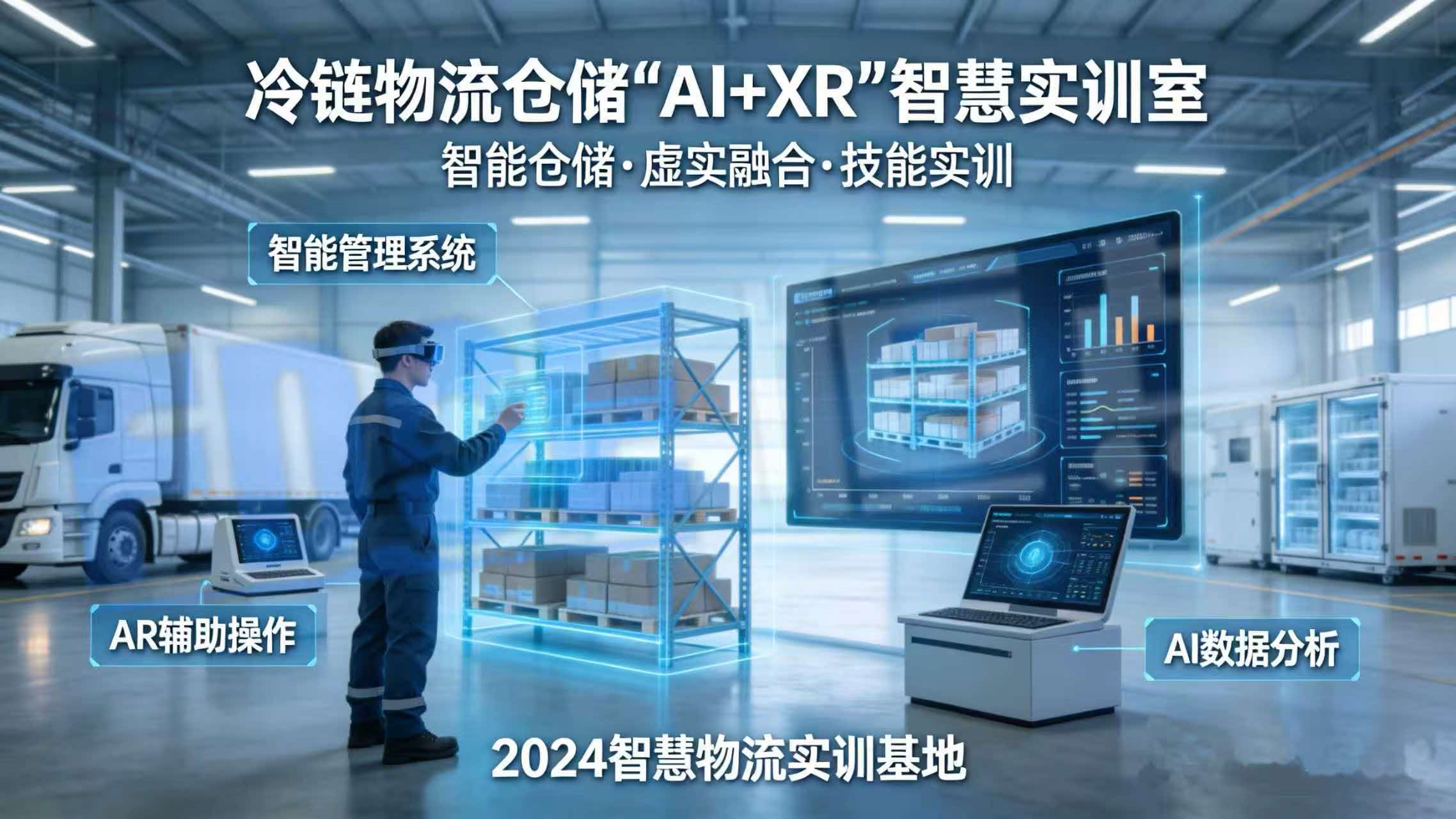 冷链物流仓储“AI+XR”智慧实训室 冷链物流仓储“AI+XR”智慧实训室