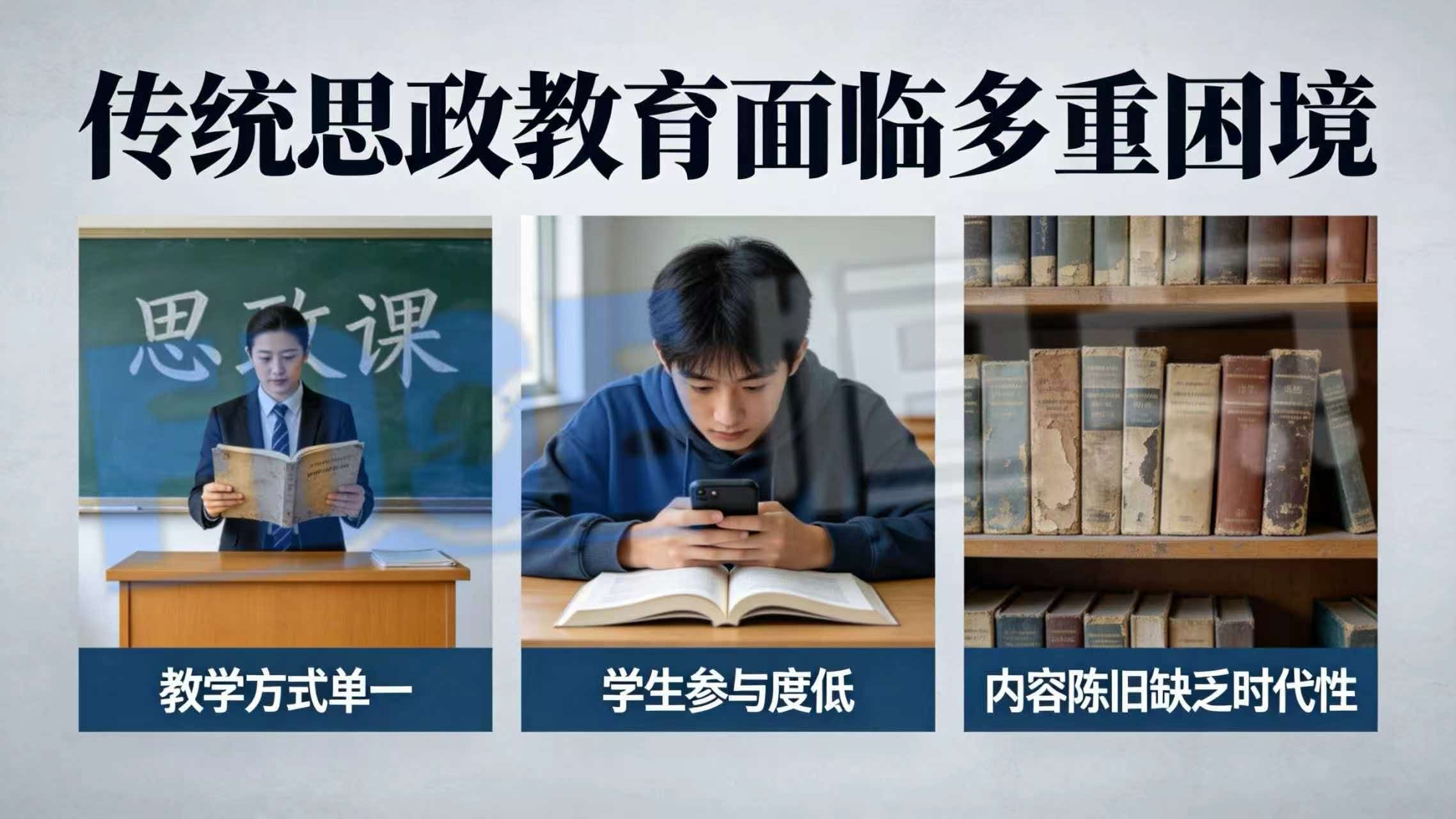 传统思政教育面临多重困境 传统思政教育面临多重困境
