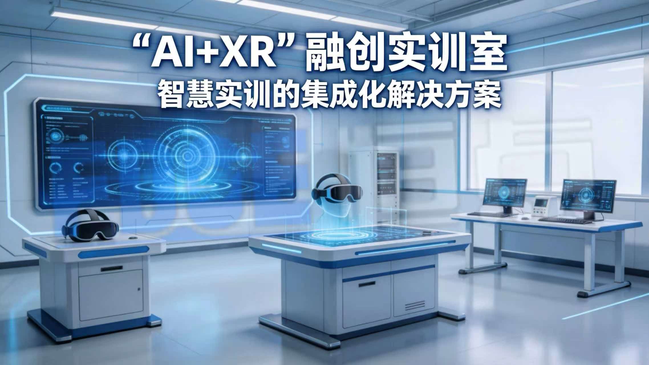 “AI+XR”融创实训室:智慧实训的集成化解决方案 “AI+XR”融创实训室:智慧实训的集成化解决方案