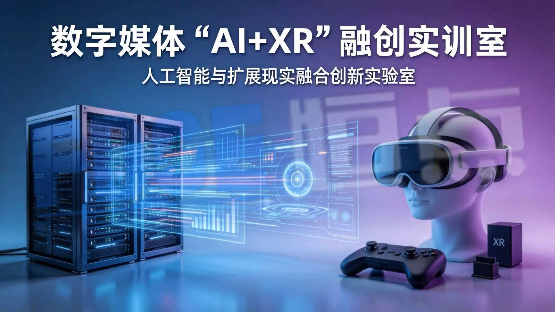 数字媒体“AI+XR”融创实训室 数字媒体“AI+XR”融创实训室
