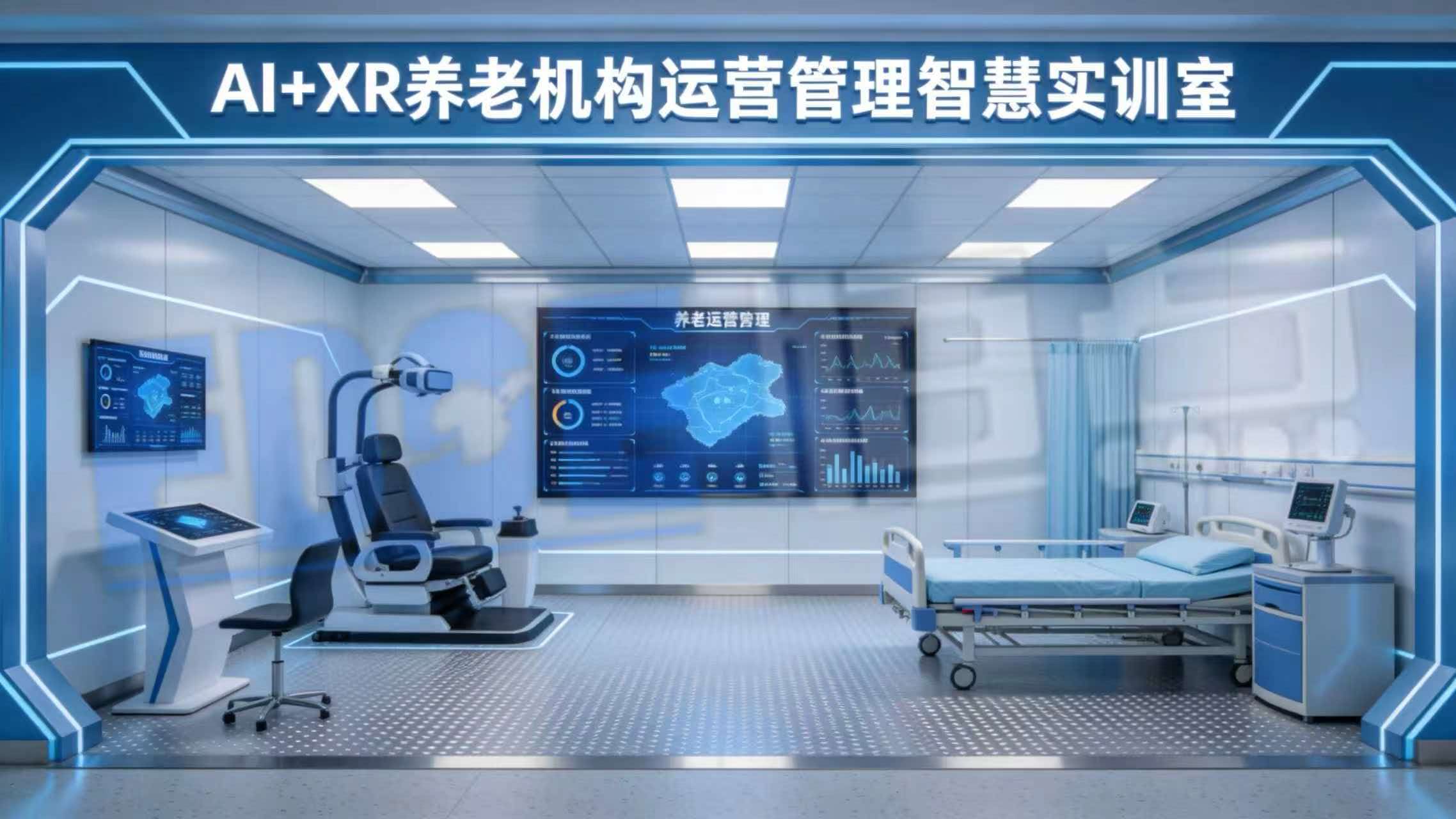 AI+XR养老机构运营管理智慧实训室 AI+XR养老机构运营管理智慧实训室