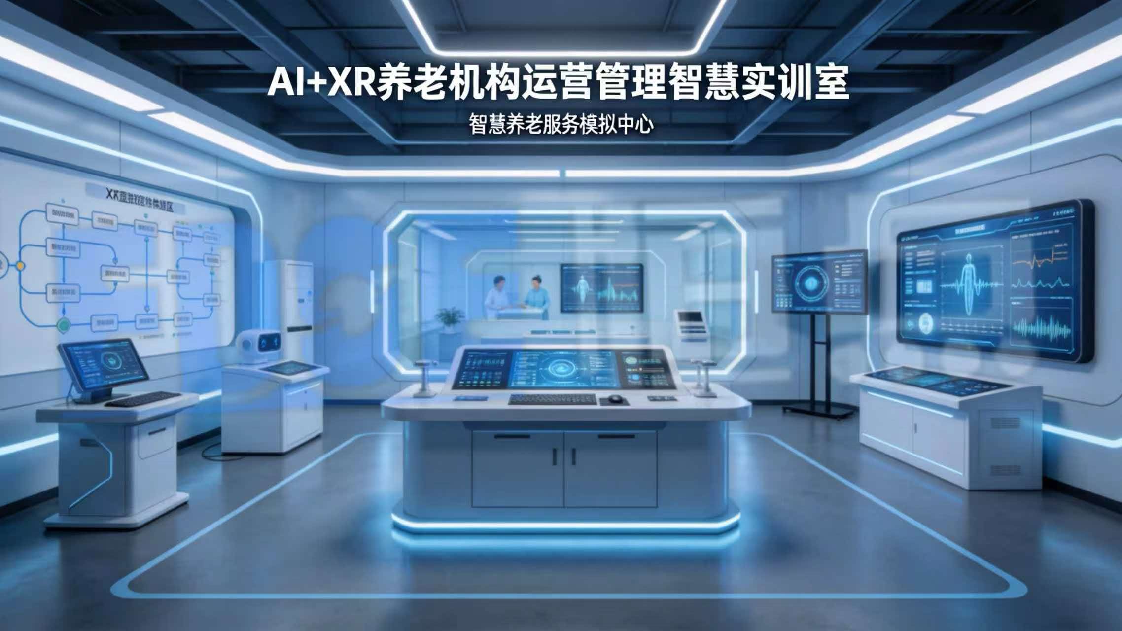 AI+XR养老机构运营管理智慧实训室 AI+XR养老机构运营管理智慧实训室