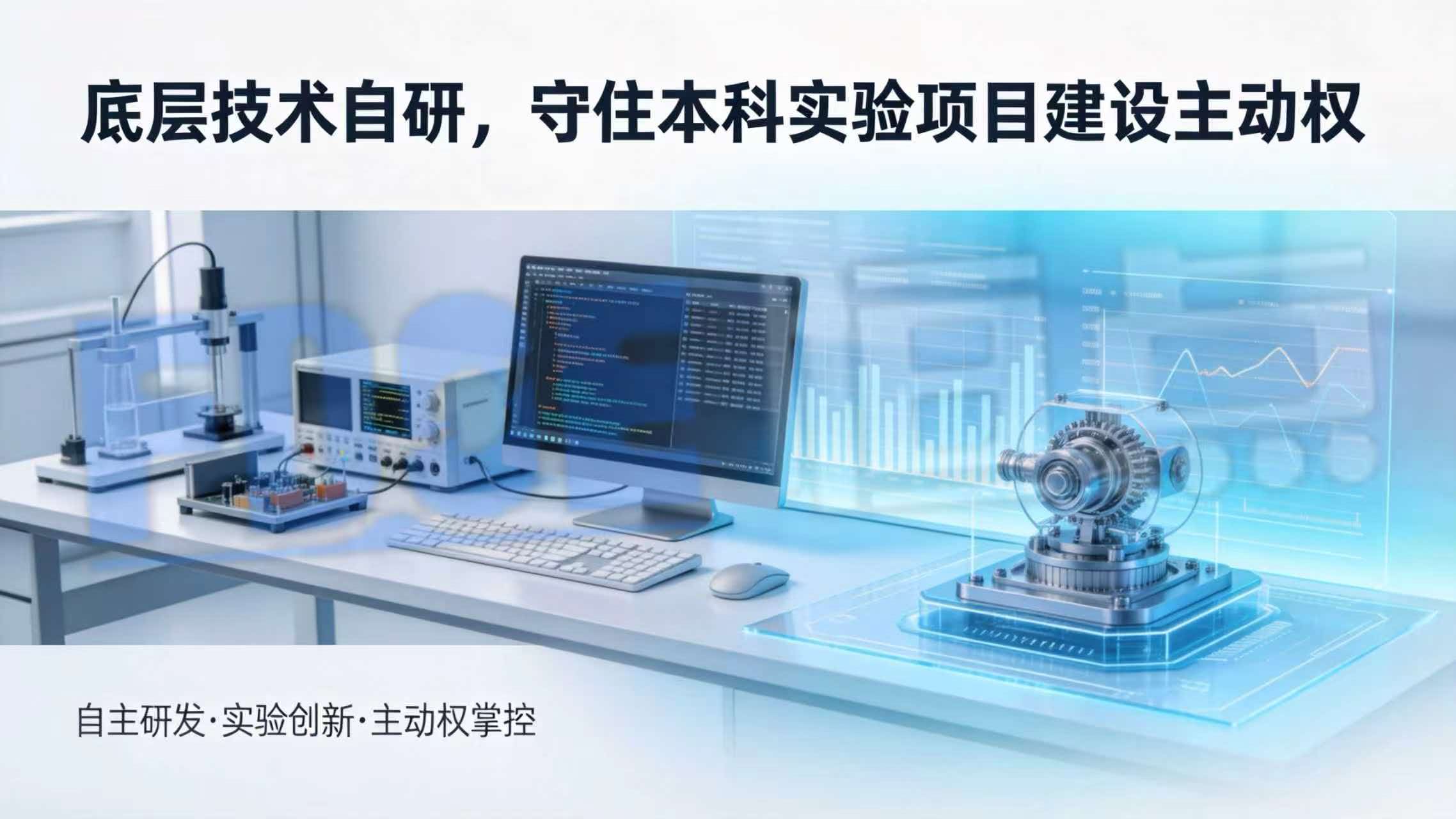 底层技术自研,守住本科实验项目建设主动权 底层技术自研,守住本科实验项目建设主动权