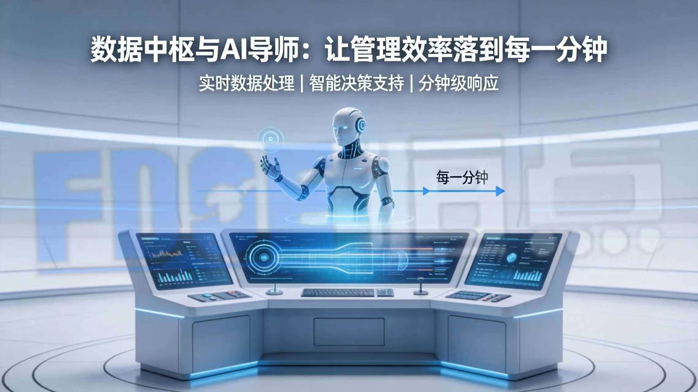数据中枢与AI导师：让管理效率落到“每一分钟”