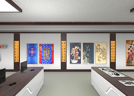 非物质文化遗产虚拟仿真传习与体验中心建设方案——非遗数字课程训练区