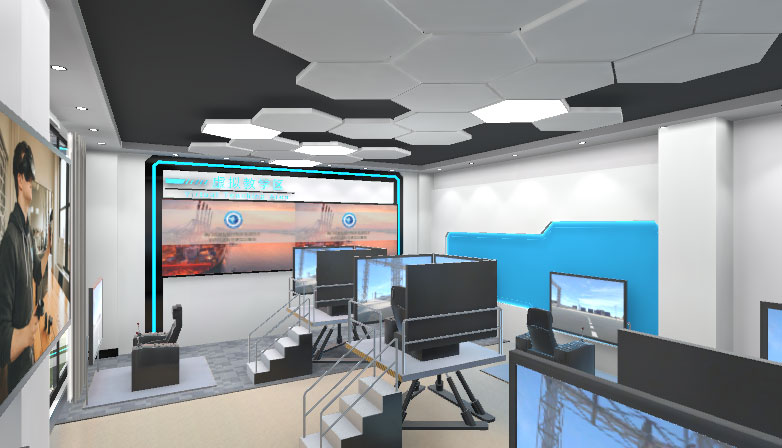 港口与航运管理虚拟仿真实训基地VR虚实结合区