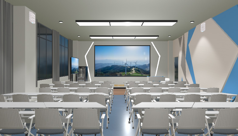 风力发电设备运维虚拟仿真实训室